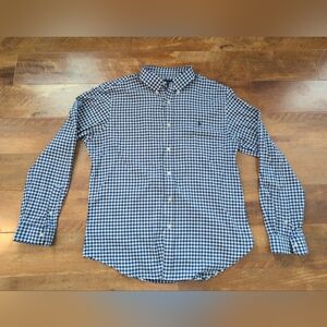 Polo Ralph Lauren Blue Gingham Performance Shirt, Size XL